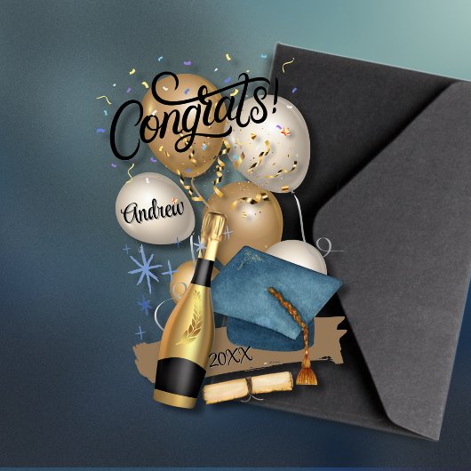 Invitations En Acrylique Carte d'enseignement supérieur