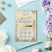 Invitations En Acrylique Carte d'invitation (Insitu (Mariage))