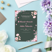 Invitations En Acrylique carte d'invitation (Insitu (Mariage))