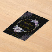 Invitations En Acrylique Carton d'invitation en acrylique (Poser)