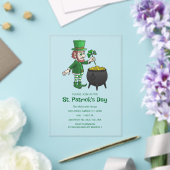 Invitations En Acrylique Célébrez la Saint-Patrick (Insitu (Mariage))