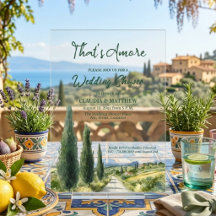 C'est Amore Vue Italienne Mariage Douche