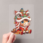 Invitations En Acrylique Chinese New Year Horse 2026 Zodiac (In situ (ordinateur de poche))