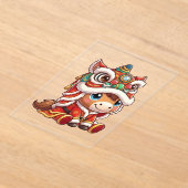 Invitations En Acrylique Chinese New Year Horse 2026 Zodiac (Poser)