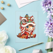 Invitations En Acrylique Chinese New Year Horse 2026 Zodiac (Insitu (Mariage))