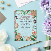 Invitations En Acrylique Christmas Cookies Holiday Baking Cookie Swap (Insitu (Mariage))