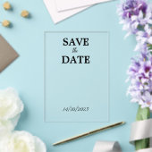 Invitations En Acrylique Clair (Insitu (Mariage))