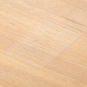 Invitations En Acrylique Classic Neutral Monogram Elegant Wedding (Poser)