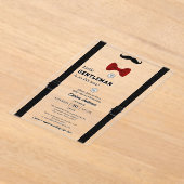 Invitations En Acrylique Classique moderne petit Baby shower mignon (Poser)