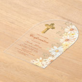 Invitations En Acrylique Confirmation de l'arc de marais (Poser)