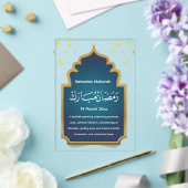 Invitations En Acrylique Coupez Eid Mubarak (Insitu (Mariage))
