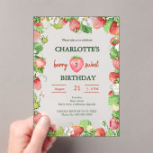 Invitations En Acrylique couverture de premier anniversaire de la baie past (In situ (ordinateur de poche))