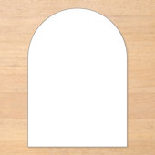 Invitations En Acrylique  Create Your Own (Recto)