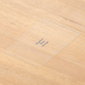 Invitations En Acrylique Create Your Own custom personalized﻿ Wedding (Poser)