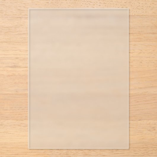 Invitations En Acrylique Créez votre propre (Recto)