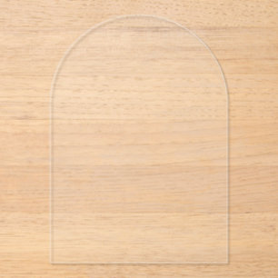 Invitations En Acrylique Créez votre  raquette de Pickleball blanche