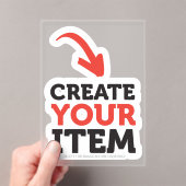 Invitations En Acrylique CRÉEZ-VOUS-MÊME DIY Personnalisé téléchargez votre (In situ (ordinateur de poche))