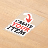 Invitations En Acrylique CRÉEZ-VOUS-MÊME DIY Personnalisé téléchargez votre (Poser)