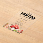 Invitations En Acrylique Cute Little Fun Guy Baby shower d'escargot d'autom (Poser)