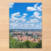 Invitations En Acrylique Czech Republic. Prague. Breathtaking view Case-Mat (Recto)