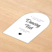 Invitations En Acrylique Dancing Feet Sign Wedding Flip Flops (Poser)