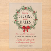 Invitations En Acrylique Découvrir de nouvelles salles | Annonces de déména (Recto)