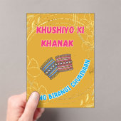 Invitations En Acrylique Desi Indian Pakistani Wedding Mehndi (In situ (ordinateur de poche))