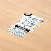 Invitations En Acrylique Deux mignons à parler garçons Halloween 2e anniver (Poser)