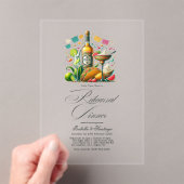 Invitations En Acrylique Dîner de répétition de la Fiesta mexicaine (In situ (ordinateur de poche))