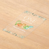 Invitations En Acrylique Dinosaures mignons, T-Rex, Jurassique, Premier Ann (Poser)