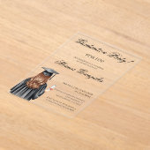 Invitations En Acrylique Diplôme espagnol (Poser)