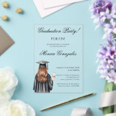Invitations En Acrylique Diplôme espagnol (Insitu (Mariage))