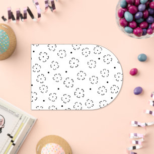 Invitations En Acrylique Dossier de fleurs personnalisé pour cadeau d'anniv