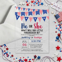 Drapeaux de bunting 4 juillet Fête de révélation d