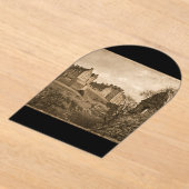 Invitations En Acrylique Edinburgh Castle Sepia Photograph (Poser)