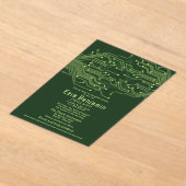 Invitations En Acrylique Electronique Ordinateur Circuit Board Bar Mitzvah (Poser)