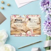 Invitations En Acrylique Elegance Kingdom Book Baby Shower (Insitu (Mariage))