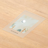 Invitations En Acrylique Elégante carte Eid Moubarak Acrylique Frosted | Ma (Poser)