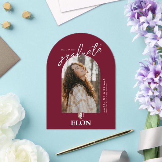 Invitations En Acrylique Elon | Diplômé 20XX (Insitu (Mariage))