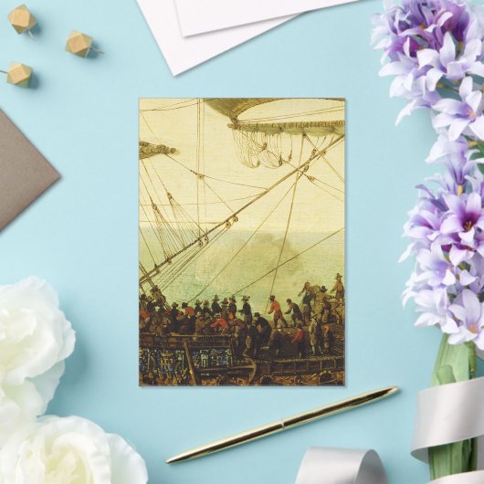 Invitations En Acrylique Embarquement de l'électeur Palatine (Insitu (Mariage))