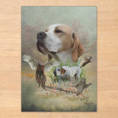 Invitations En Acrylique English Pointer  (Recto)