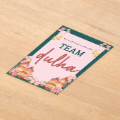 Invitations En Acrylique équipe dulha (Poser)