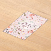 Invitations En Acrylique Esther 4:14 Bible chrétienne Verse Art (Poser)