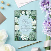 Invitations En Acrylique Eucalyptus Soft, Mint Frost & Snowdrop Wedding (Insitu (Mariage))