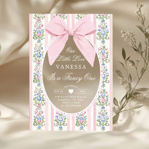 Invitations En Acrylique Fancy One Love Shack Vintage Bow 1er Anniversaire