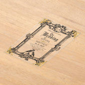 Invitations En Acrylique Fantasy Medieval Wedding  (Poser)