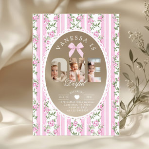 Invitations En Acrylique Fany One Love Shack Photo collage 1er Anniversaire