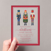 Invitations En Acrylique Festin Casse-Noisette fête de Noël Open House (In situ (ordinateur de poche))