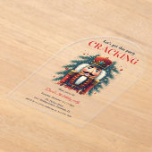 Invitations En Acrylique Festive Cracking à thème Anniversaire (Poser)