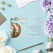 Invitations En Acrylique Fête bébé Li'l Pumpkin (Insitu (Mariage))